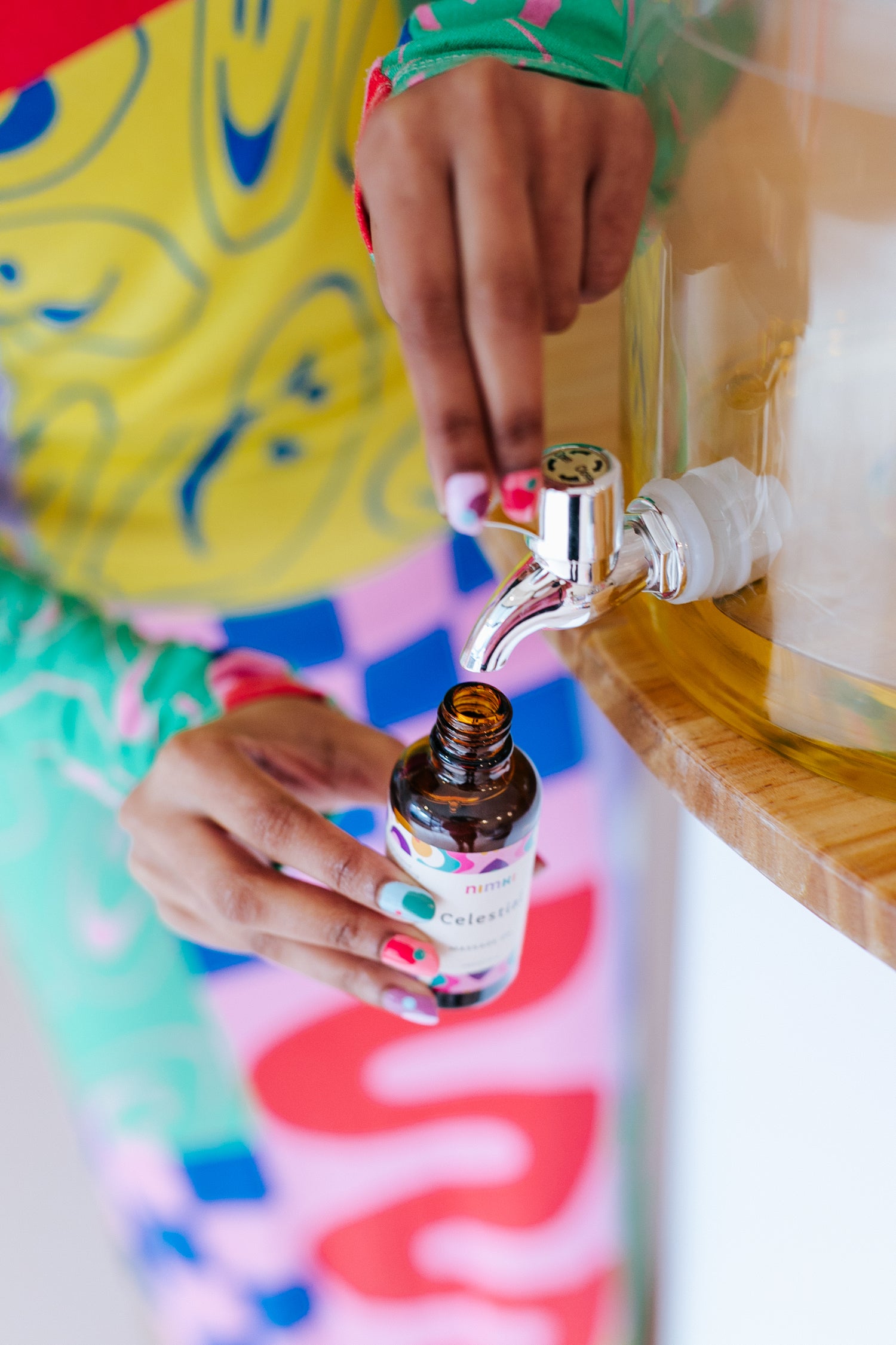 Refill bottles at Nimki Melbourne