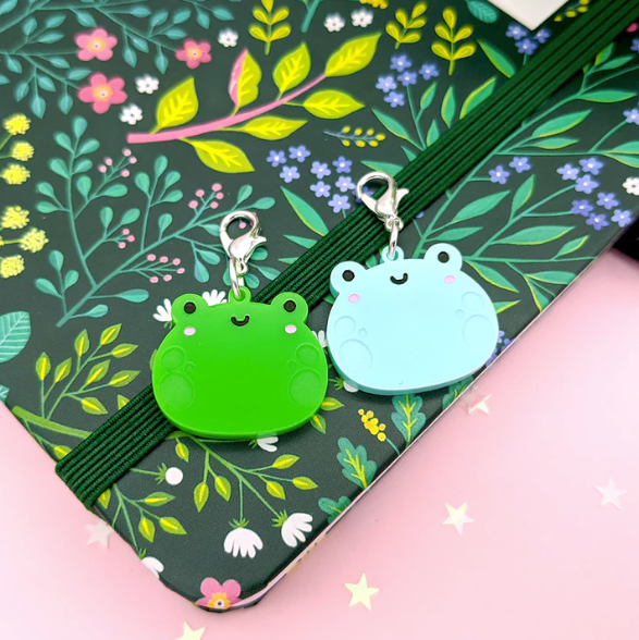 Fox & Cactus - Acrylic Froggy Keychain
