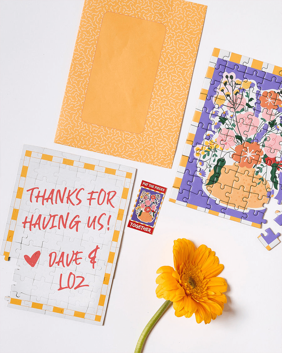 Journey of Something - Greeting Card Puzzle - Just Because