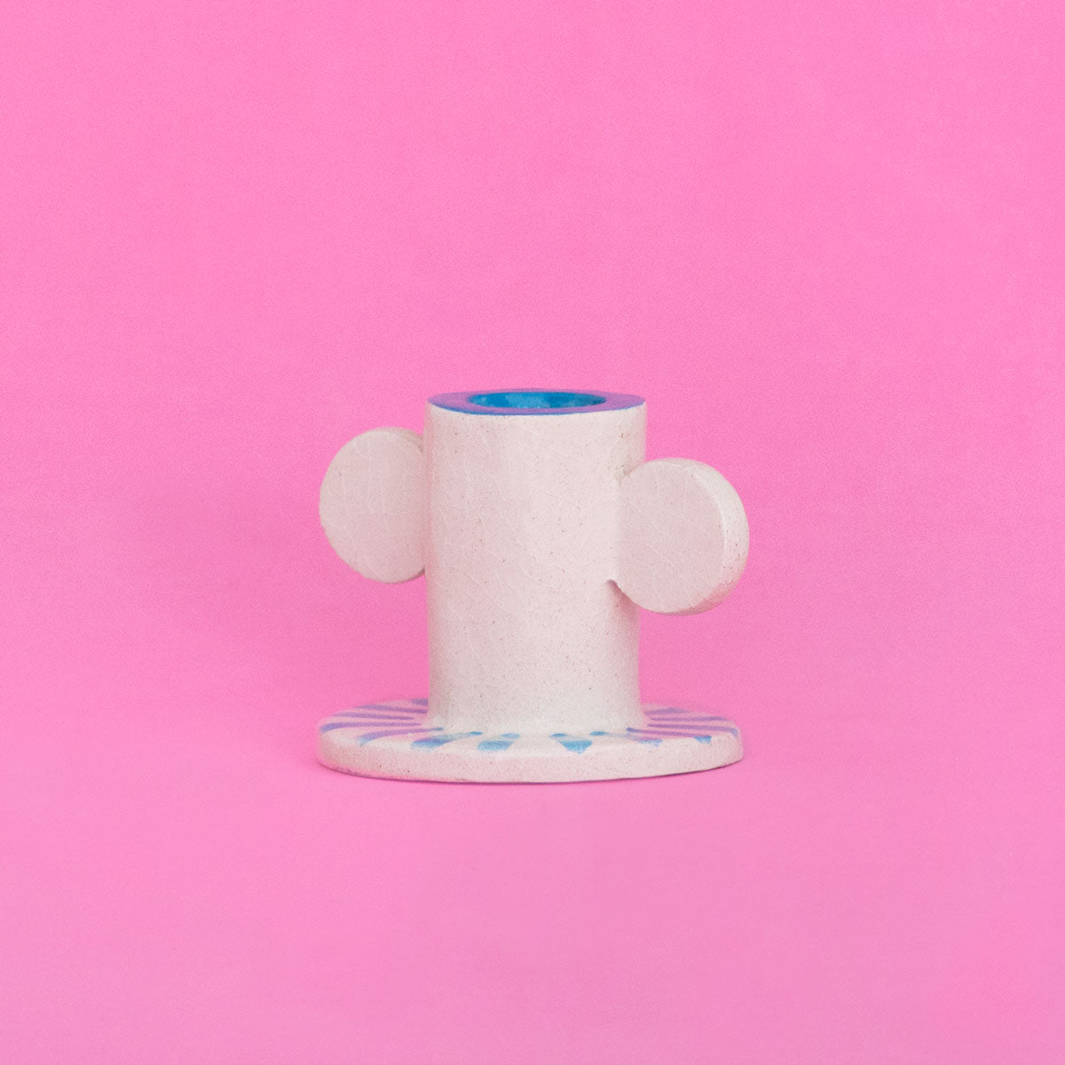 Ana Seixas - Happy Face Candle Holder / Ceramic Vase