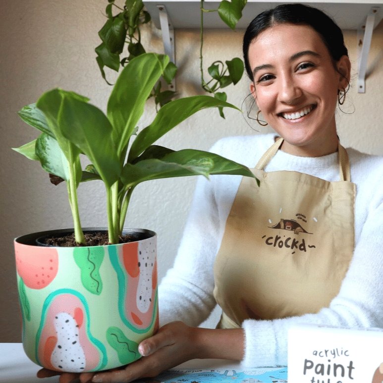 Crockd pot painting with Nimki