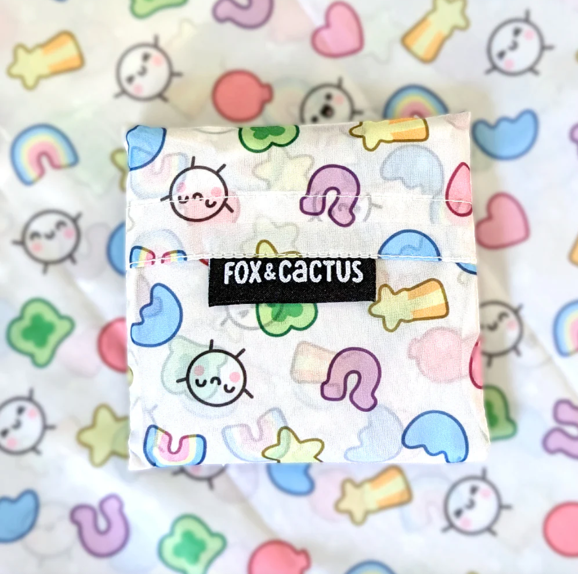 Fox & Cactus - Lucky Charm Squish Tote Bag