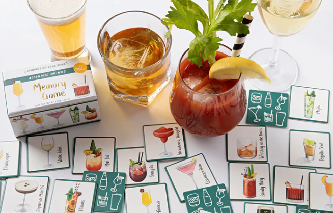 Journey of Something - Alcoholic Drinks Memory Game
