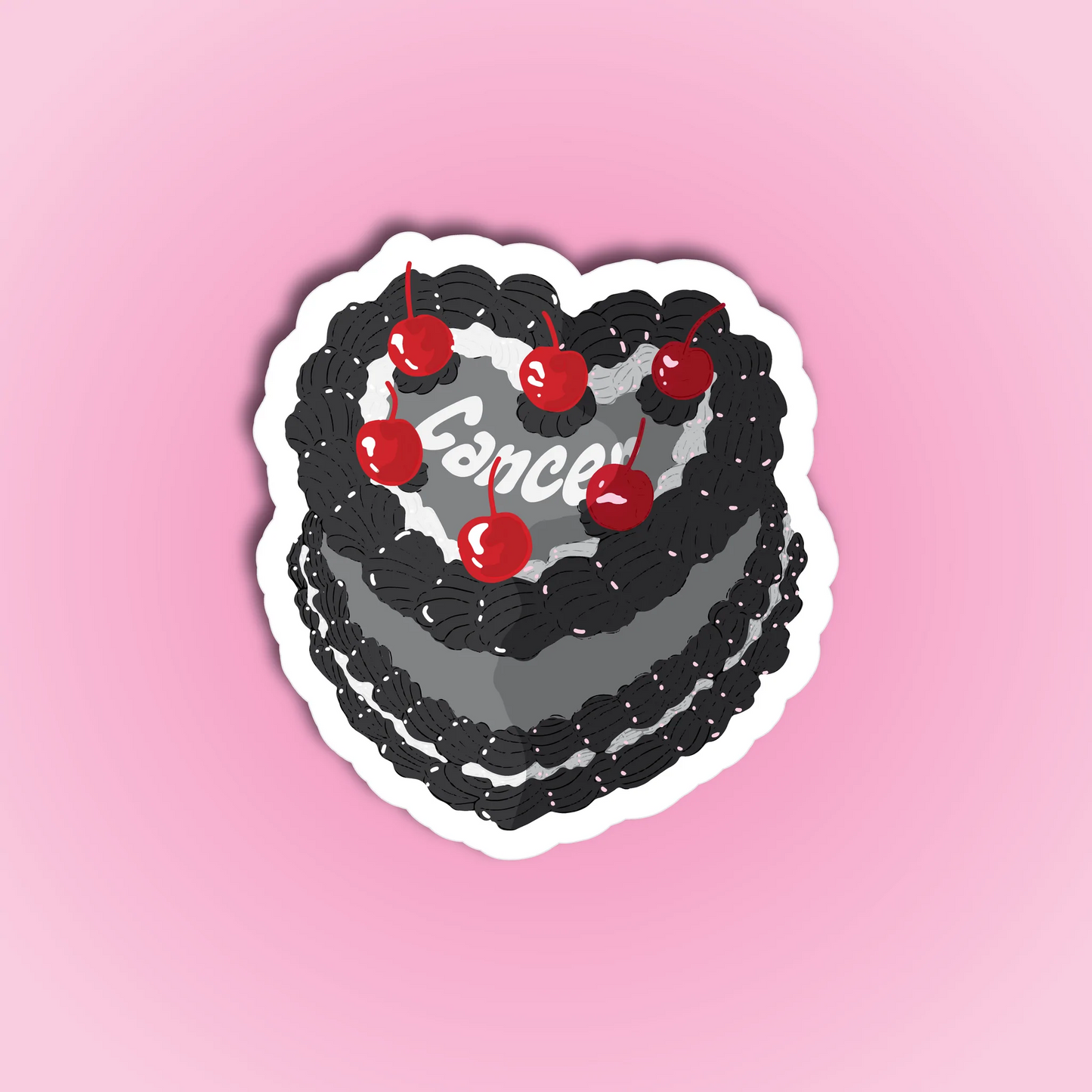 Ruby Roller Zodiac Cake Sticker
