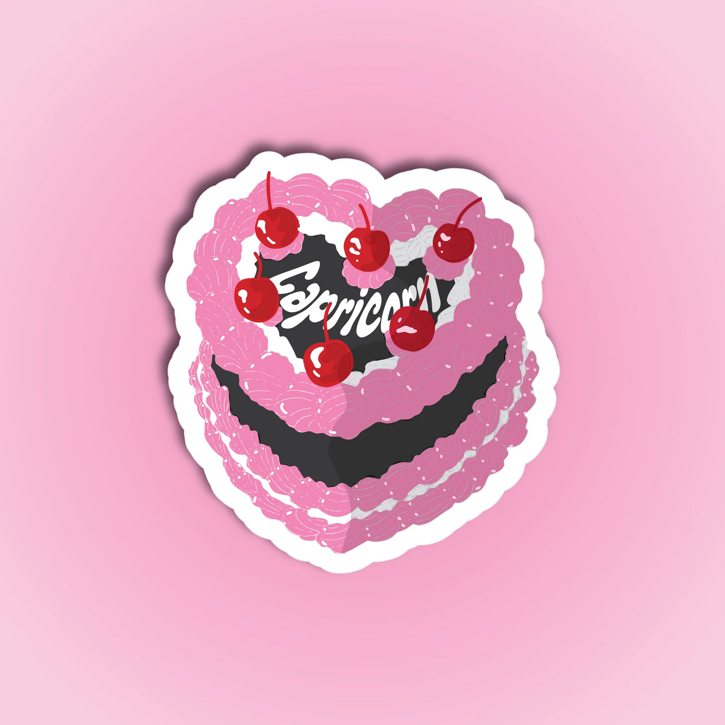 Ruby Roller Zodiac Cake Sticker
