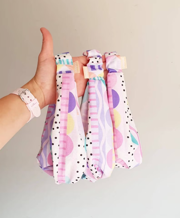 Oopa Handmade Whimsy Kaleidoscope Twist Knot Headband