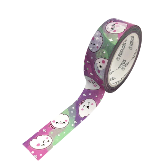 Fox & Cactus - Cutie Ghosts Washi Tape