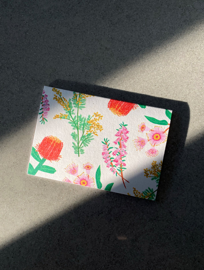Lauren Sissons Wildflowers Mini Card