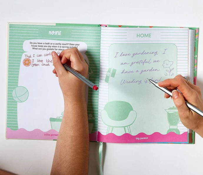 Journey of Something - Kid and Adults Gratitude Journal
