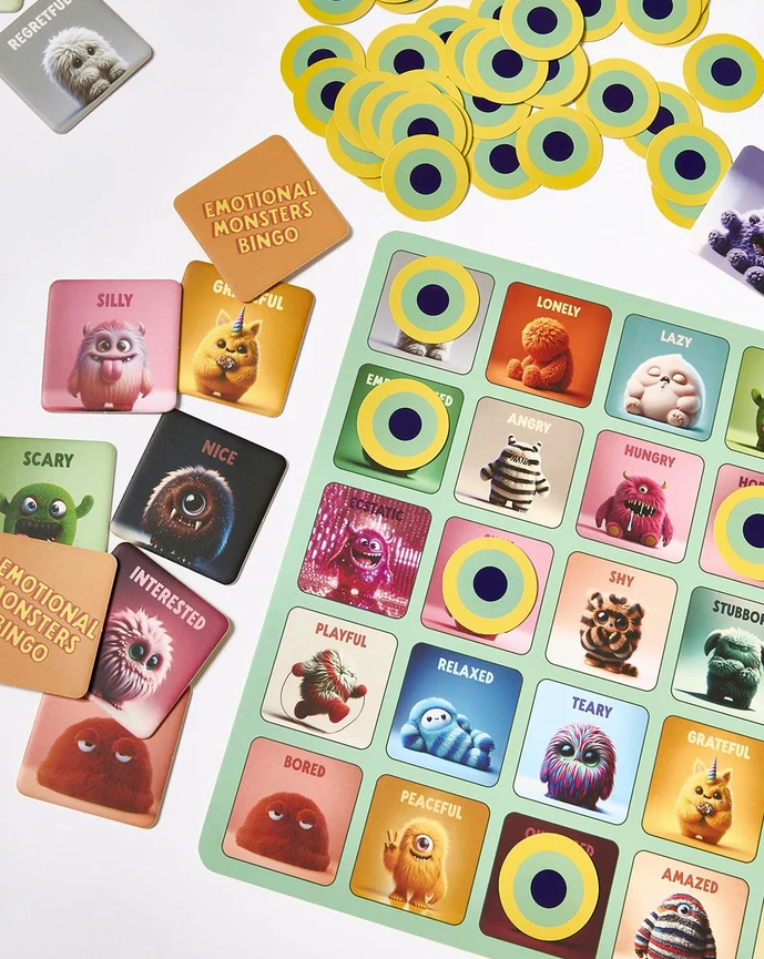 Journey of Something - Emotional Monsters Bingo