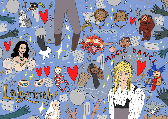 Tegan Iversen - Labyrinth Postcard