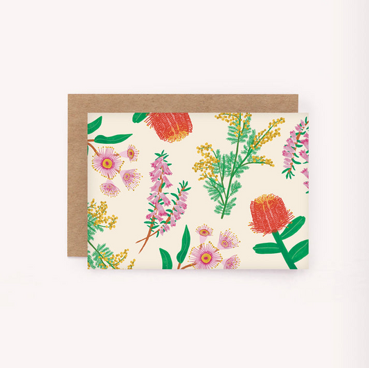 Lauren Sissons Wildflowers Mini Card