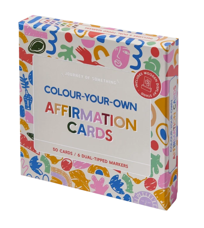 Journey of Something - Colour Your Own Affirmation Cards