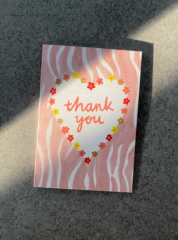 Lauren sissons Thank You Mini Card