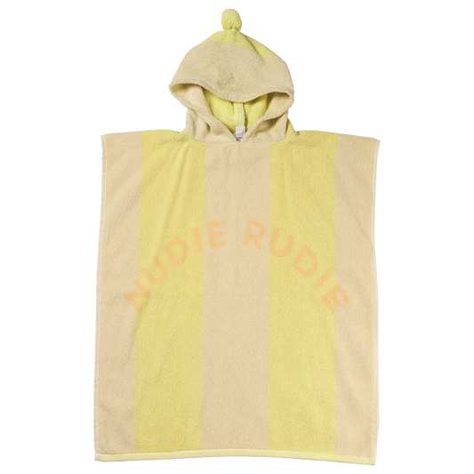 Sage x Clare Luxurious Terry Towelling Didcot Hoodie Nudie Towel - Splice