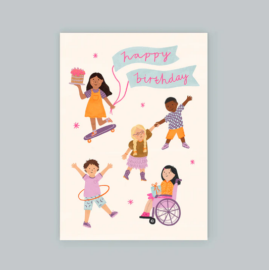 Lauren Sissons Birthday Banners Kids Card