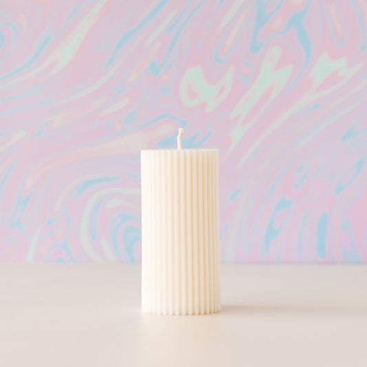Nimki Amber Ylang Ylang Mini Statement Pillar Candle