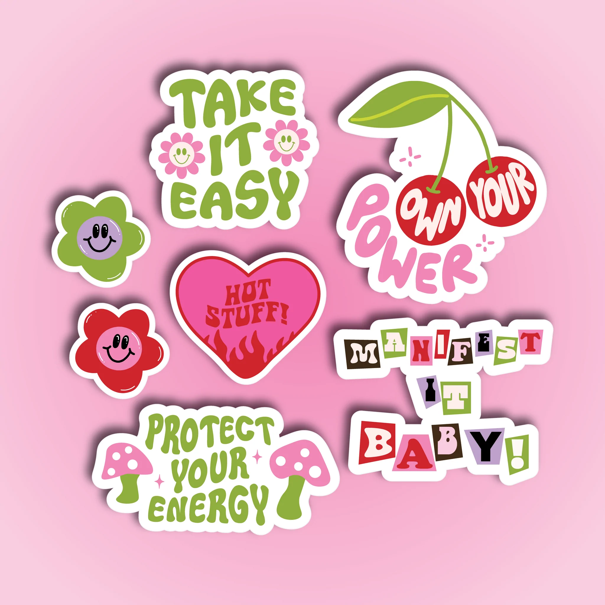 Nimki I Ruby Roller - Self Luv Sticker Pack