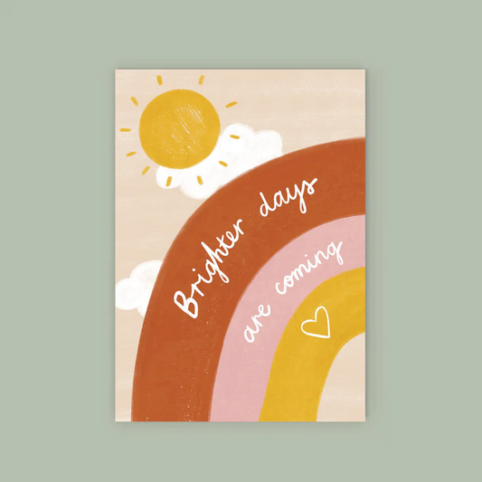 Lauren Sissons Brighter Days Are Coming Card