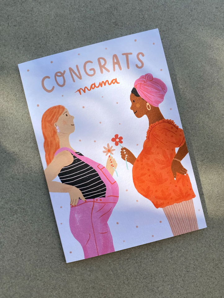 Lauren Sissons Congrats Mama Card