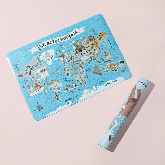 Crockd Mess Mat - Thick Silicone Craft Mat