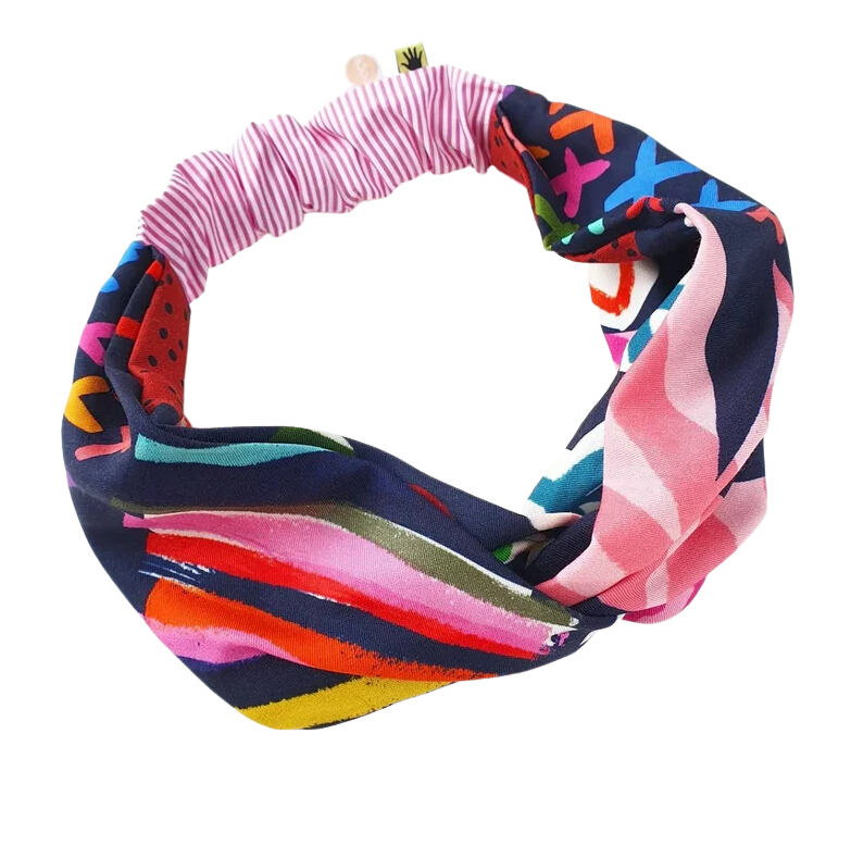 Oopa Handmade Doops Designs Organic Cotton Twist Knot Headband
