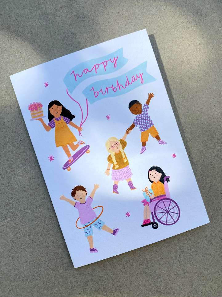 Lauren Sissons Birthday Banners Kids Card