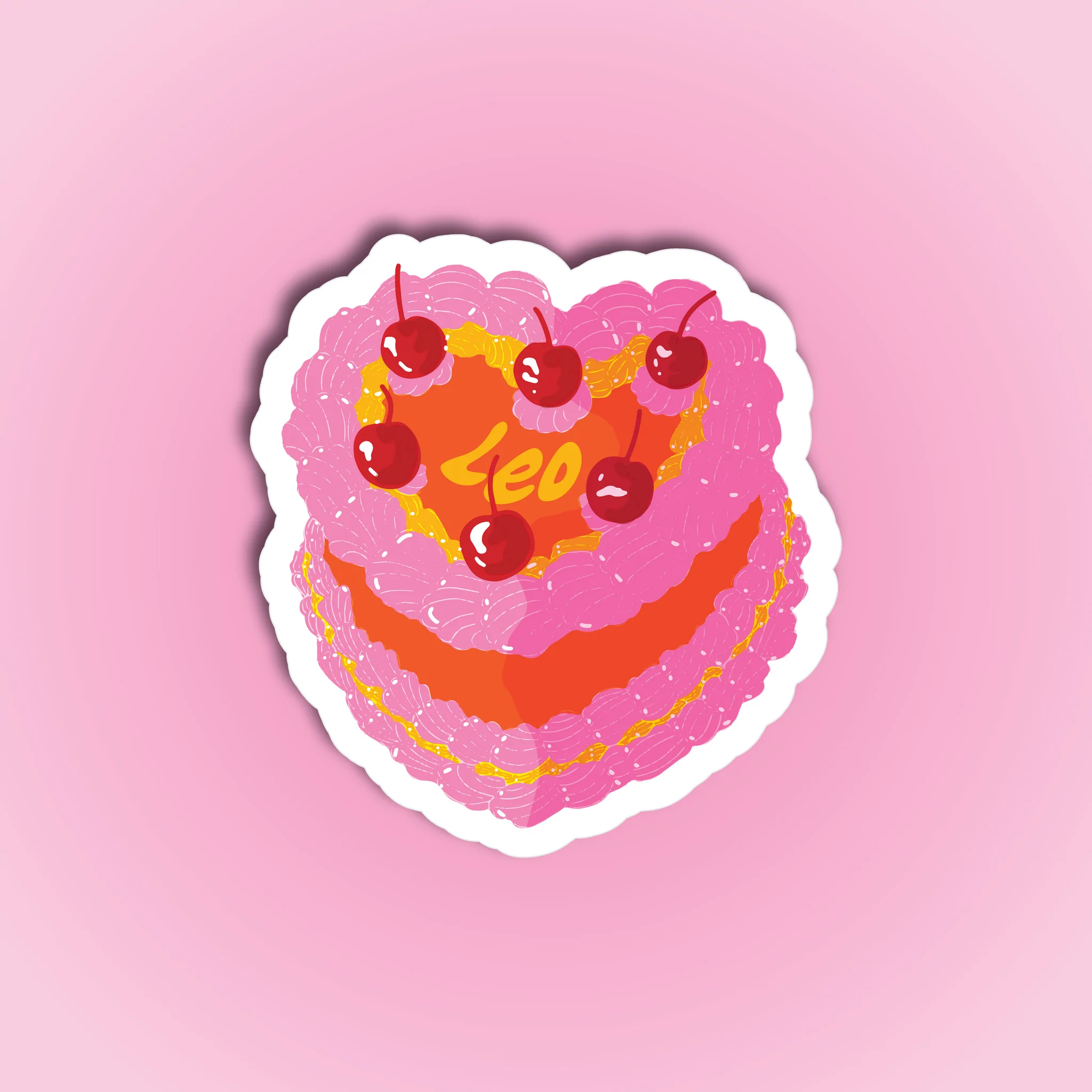 Ruby Roller Zodiac Cake Sticker – Nimki