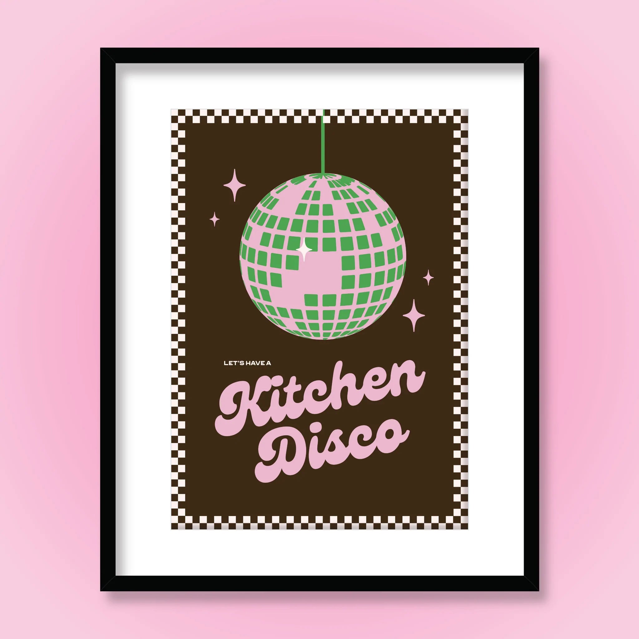 Nimki - Ruby Roller - Kitchen Disco Art Print