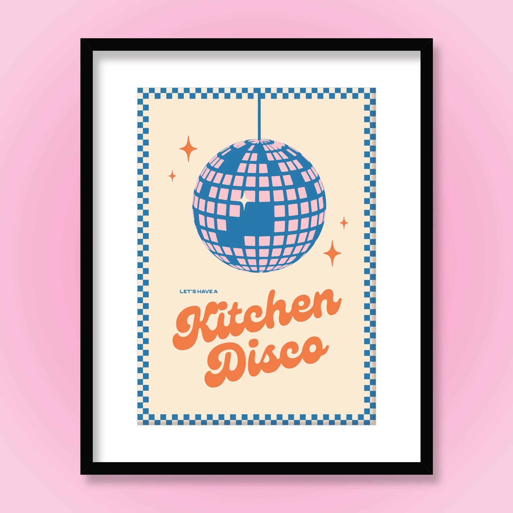 Nimki - Ruby Roller - Kitchen Disco Art Print