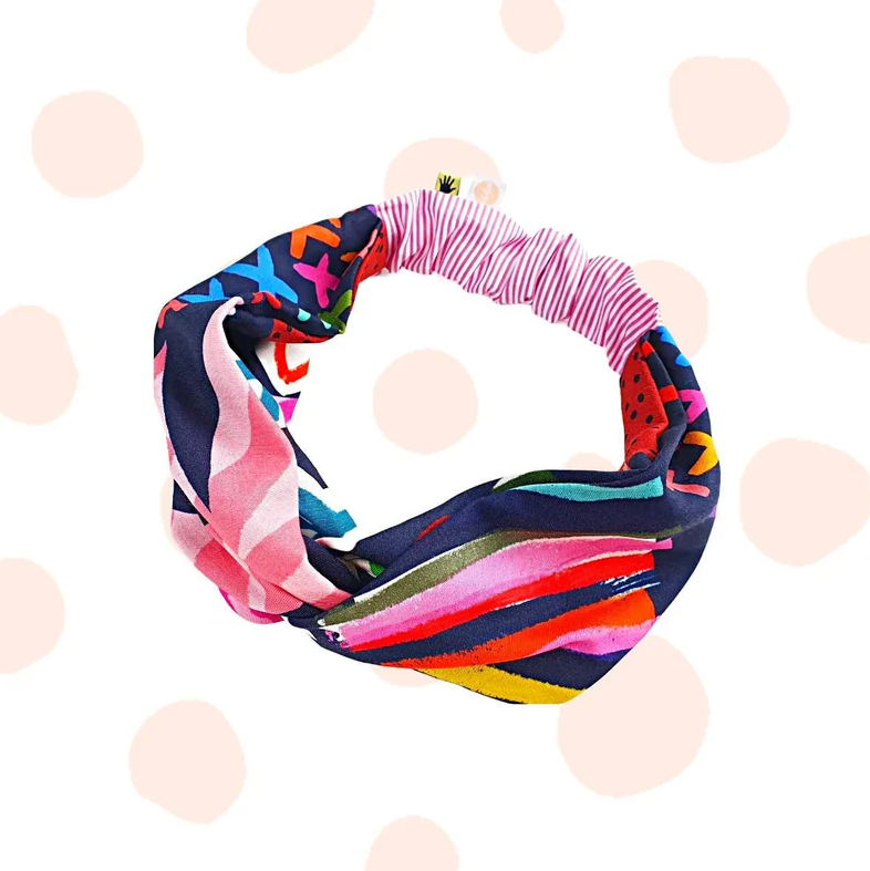 Oopa Handmade Doops Designs Organic Cotton Twist Knot Headband
