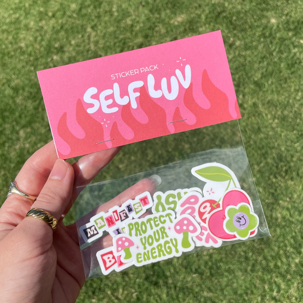 Nimki I Ruby Roller - Self Luv Sticker Pack